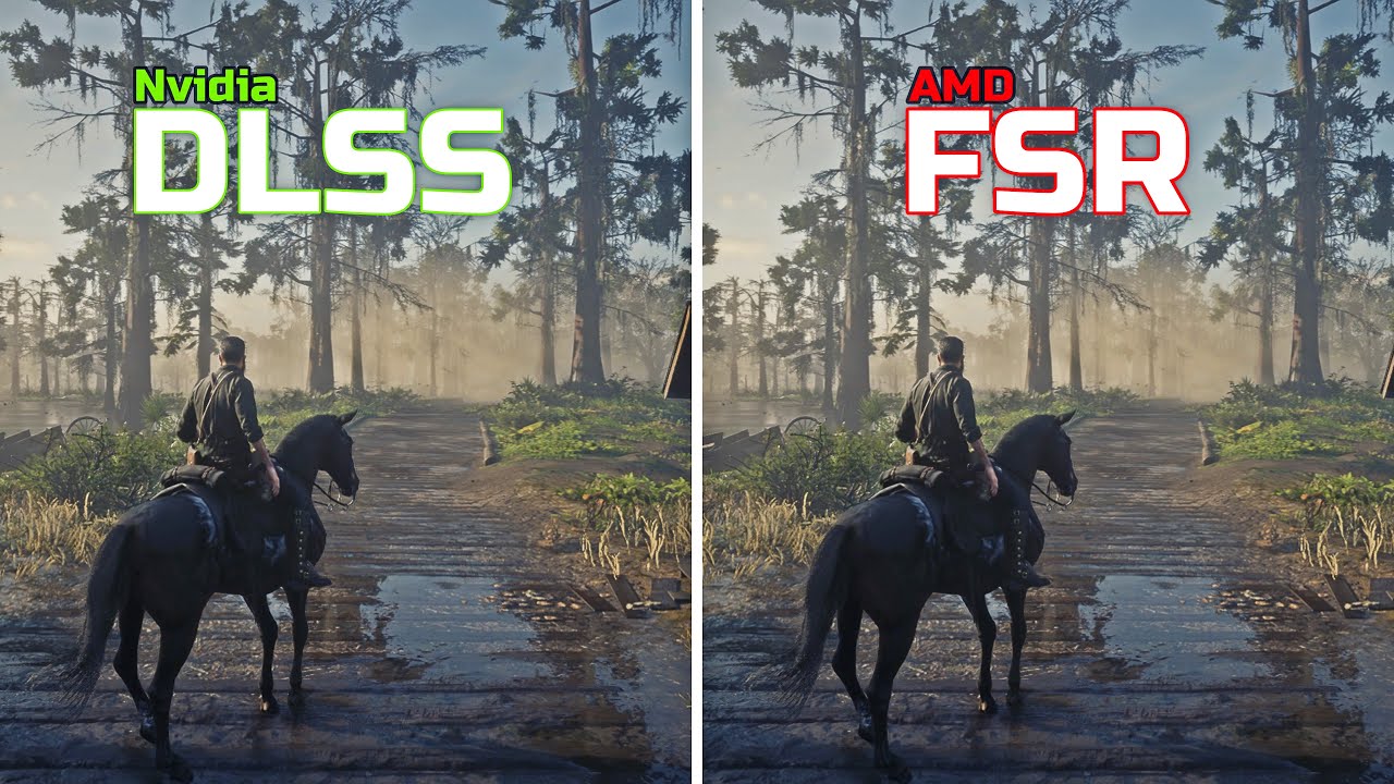 NVIDIA DLSS vs AMD FSR - Quick Comparison - RDR2