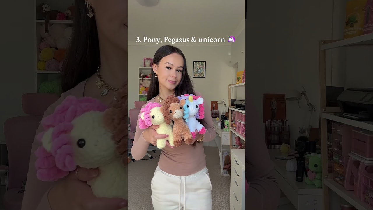 Top 3 best selling crochet patterns 🧶 #crochet #crochetpatterns #amigurumi