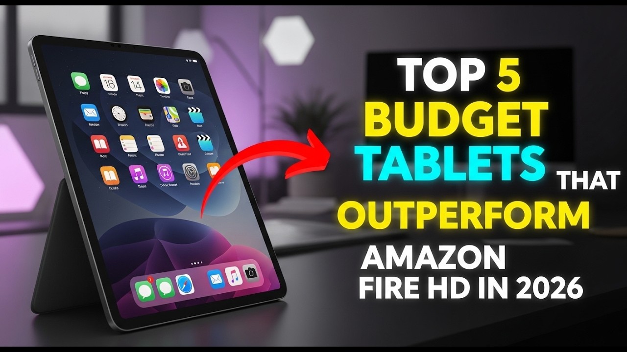 5 Budget Tablets Beat Amazon Fire HD Easily in 2026