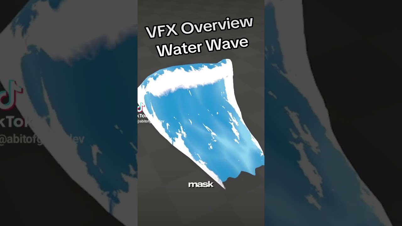 VFX Overview Water Wave #vfx #realtime #gamedev #indiegamedev  #unity