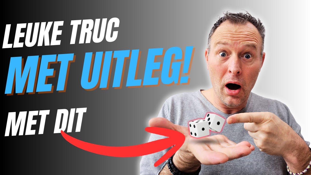 Vette kaarttruc met uitleg! Ik snap niet hoe, maar het werkt !!