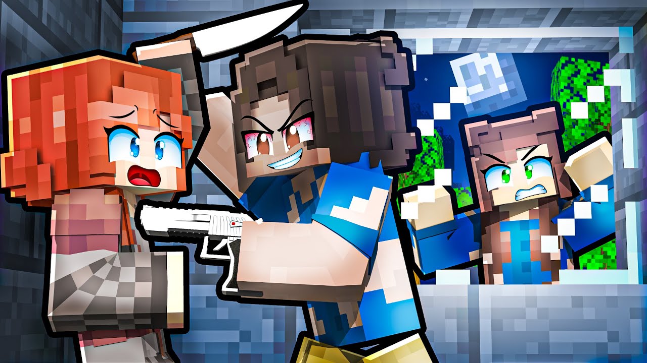 BU VAHŞİ KIZ BANA NE YAPIYOR ?! CATALİNA ÇILDIRDI 🤬 - Minecraft