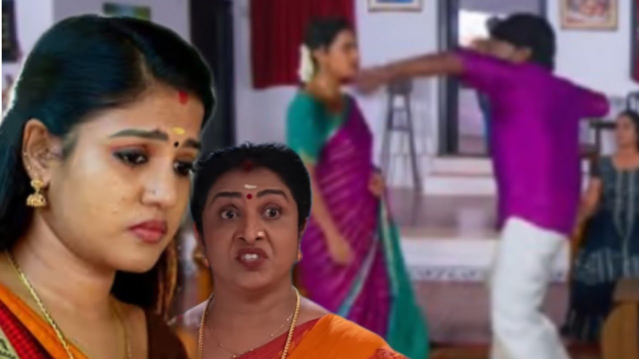 എല്ലാവരും നോക്കി നിൽക്കെ ശ്രേയയുടെ കരണക്കുറ്റി നോക്കി അടിച്ചു ആകാശ് 