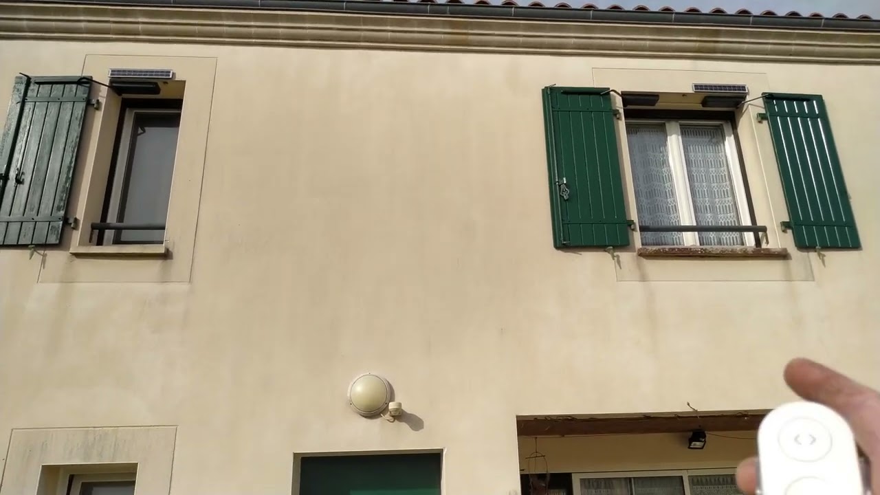 Motorisation solaires Bubendorff pour volets battants