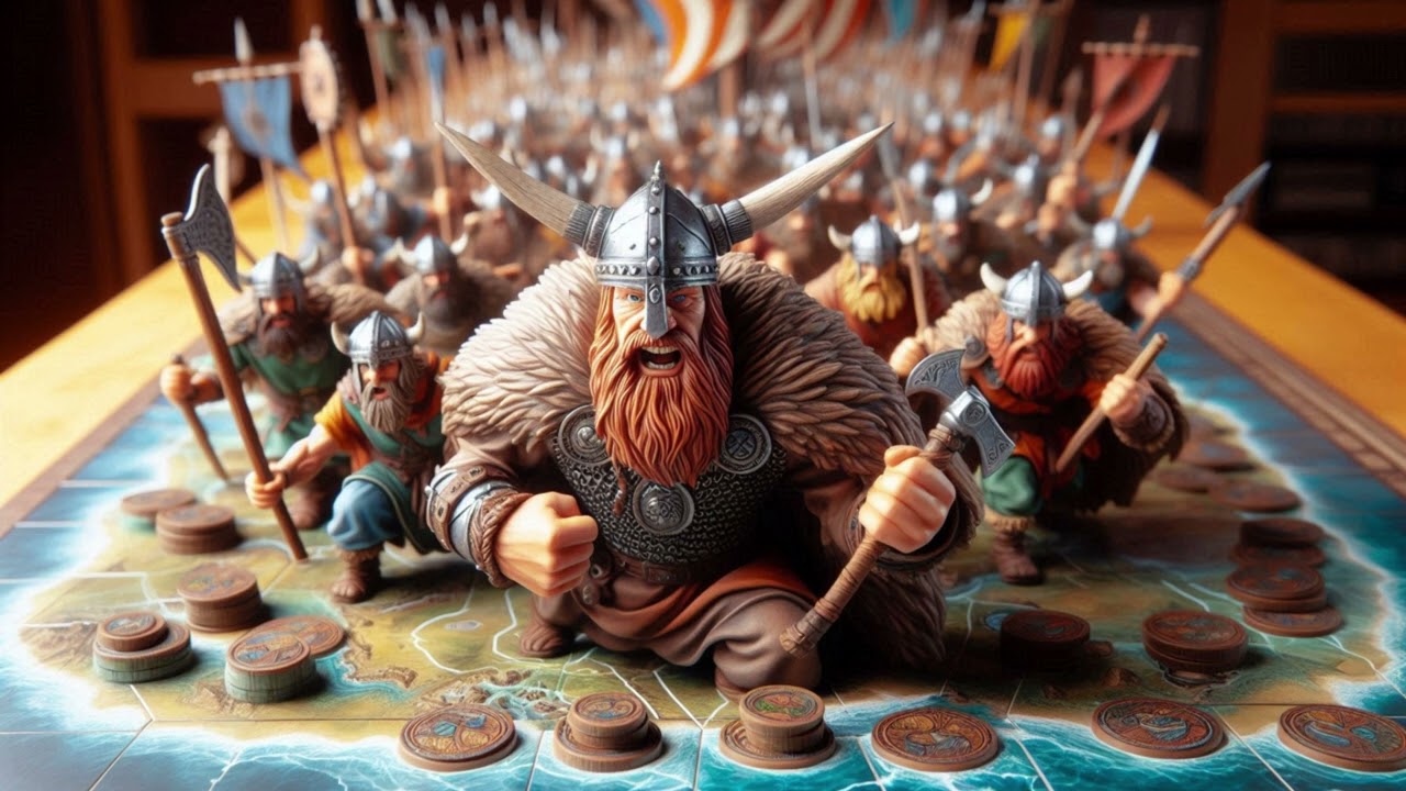 ⚔️Epic Viking Soundtrack for Champions of Midgard & Viking Board Games | Conquer the Table!