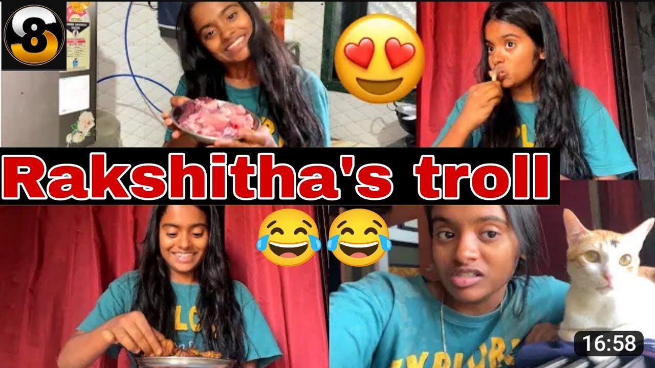 Rakshitha's funny troll😂💥just for fun😍Tulu troll😂Tulu comedy😂tulu roast 😂troll kudla😂S Eight♥️