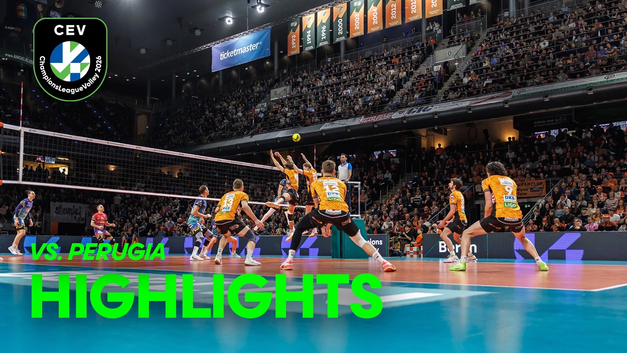 HIGHLIGHTS | BR Volleys vs. Sir Sicoma Monini Perugia | Champions League 25/26