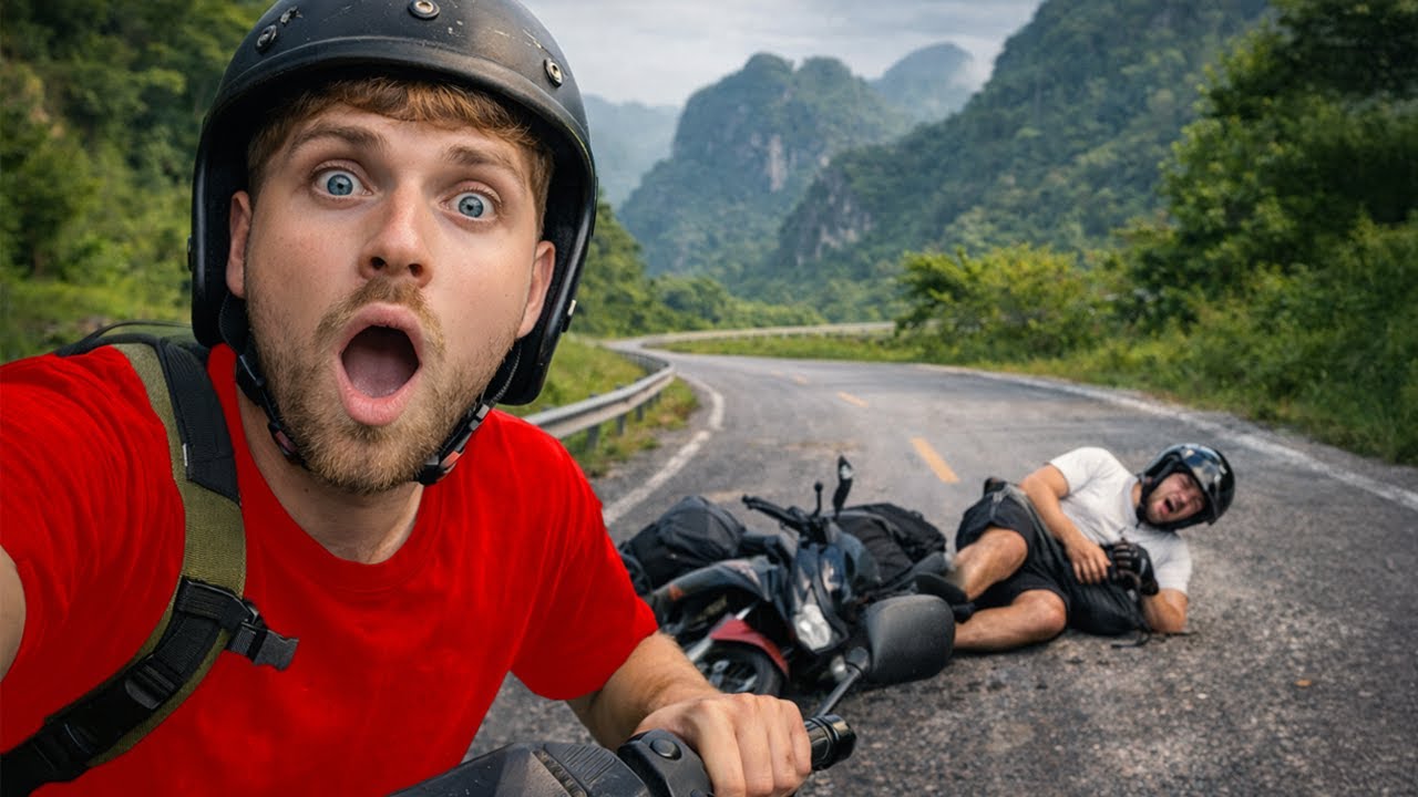 We Crashed Our Motorbike In Vietnam 🇻🇳