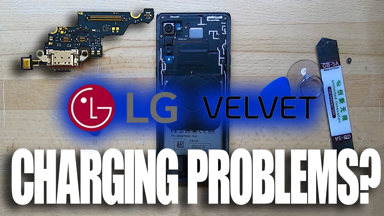 Ремонт зарядного порта и стекла LG Velvet 5G