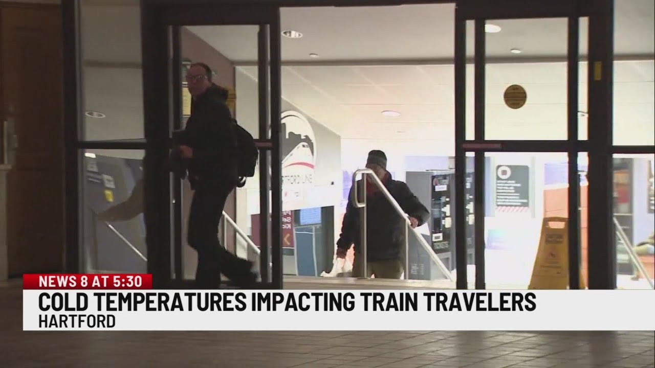 Cold temperatures impacting train travelers