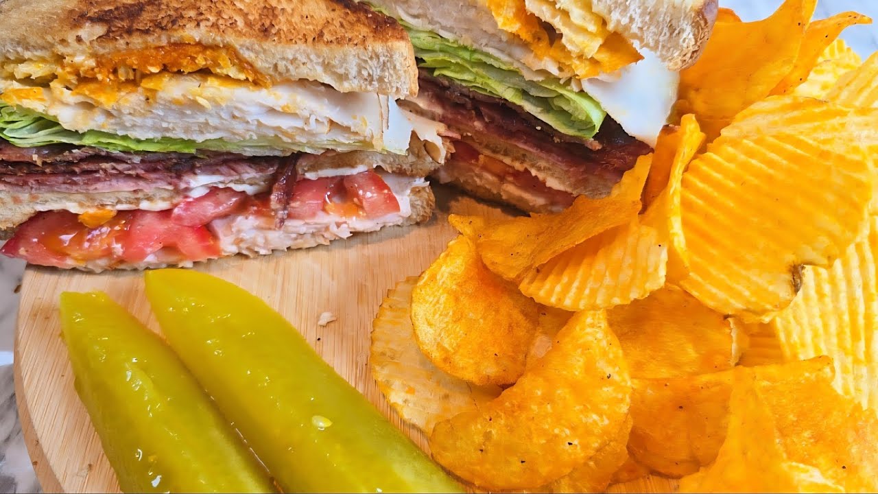 Triple Turkey Club Sandwich Recipe | Real Talk About Patience | QuickieEats
