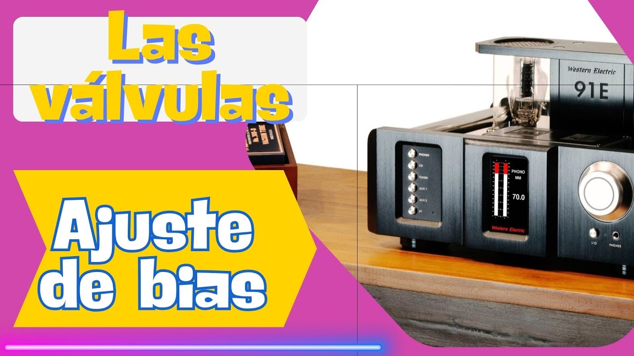 Como ajustar las Bias en un amplificador de válvulas.