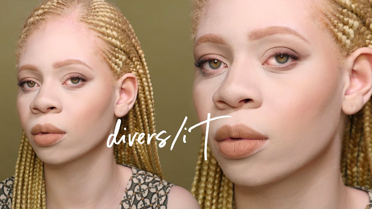 PROVO A TRUCCARE UNA RAGAZZA ALBINA MENTRE MI RACCONTA LA SUA STORIA | ALBINO MAKEUP TUTORIAL