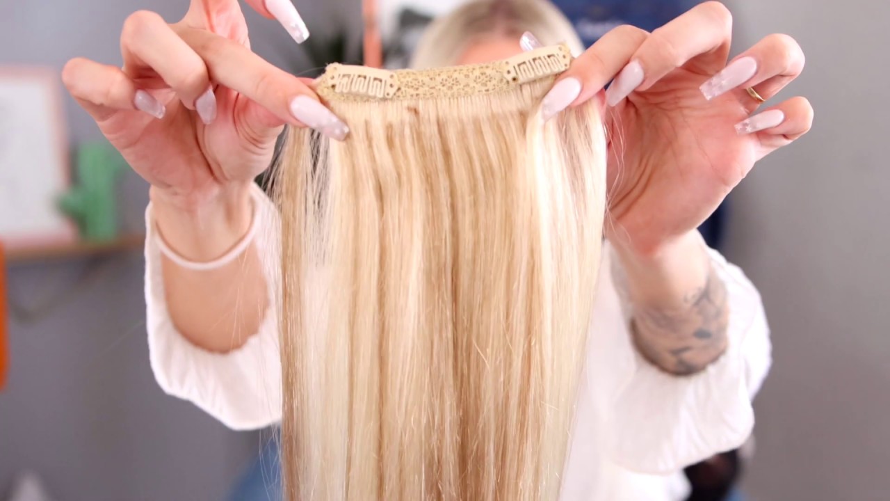 How to blend your extensions with a blunt cut