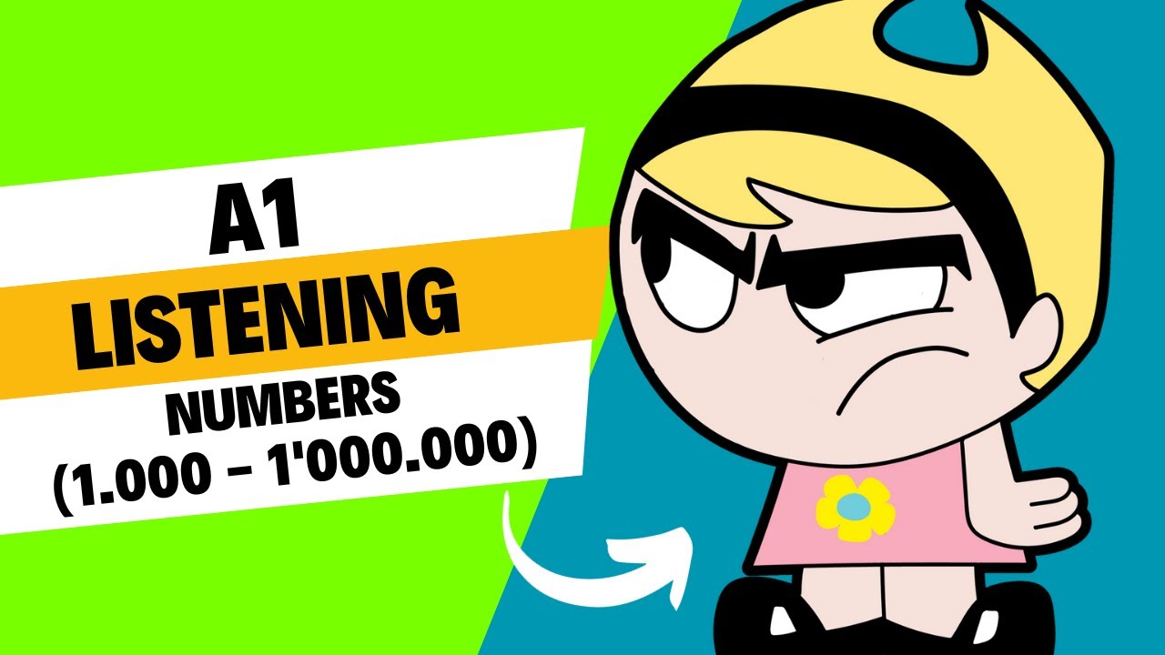 🎧 A1 listening exercise / Big numbers
