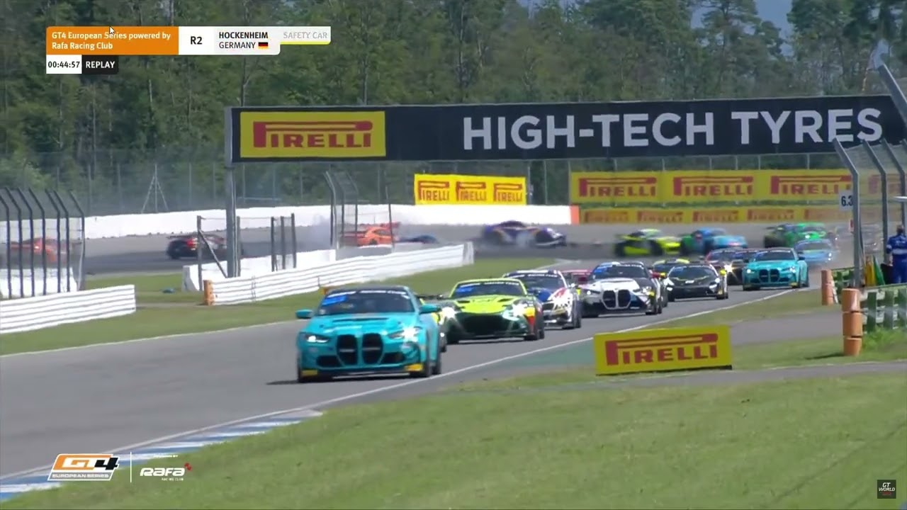 I'm a Porsche with no brakes (GT4 European Series 2024. Noam Abramczyk and Cindy Gudet crash).