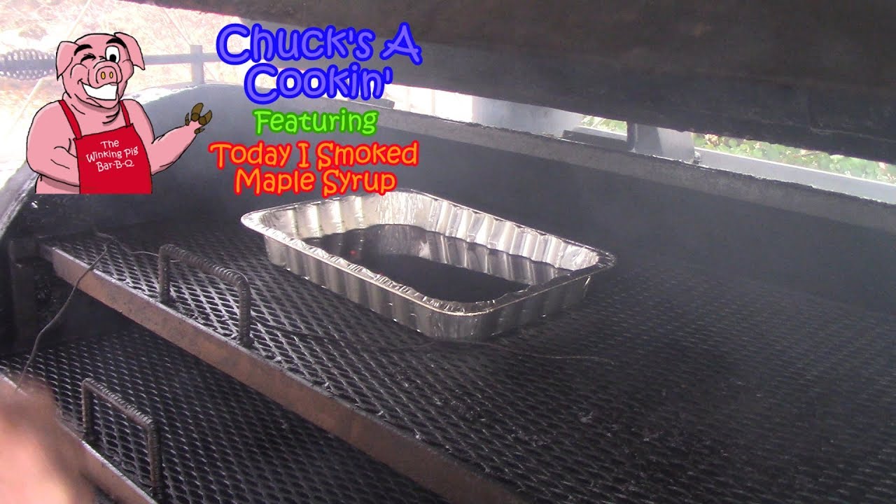Today I Smoked Maple Syrup