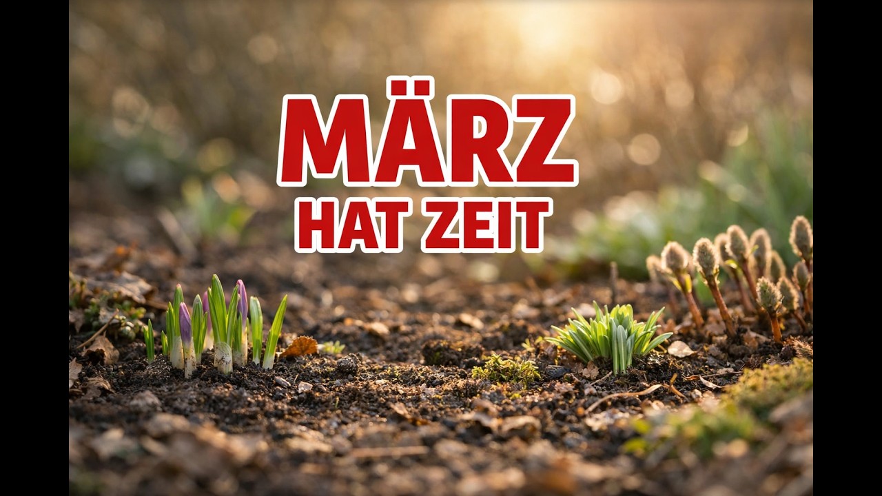 Dein Garten hat es nicht eilig – warum Geduld im März alles entscheidet!