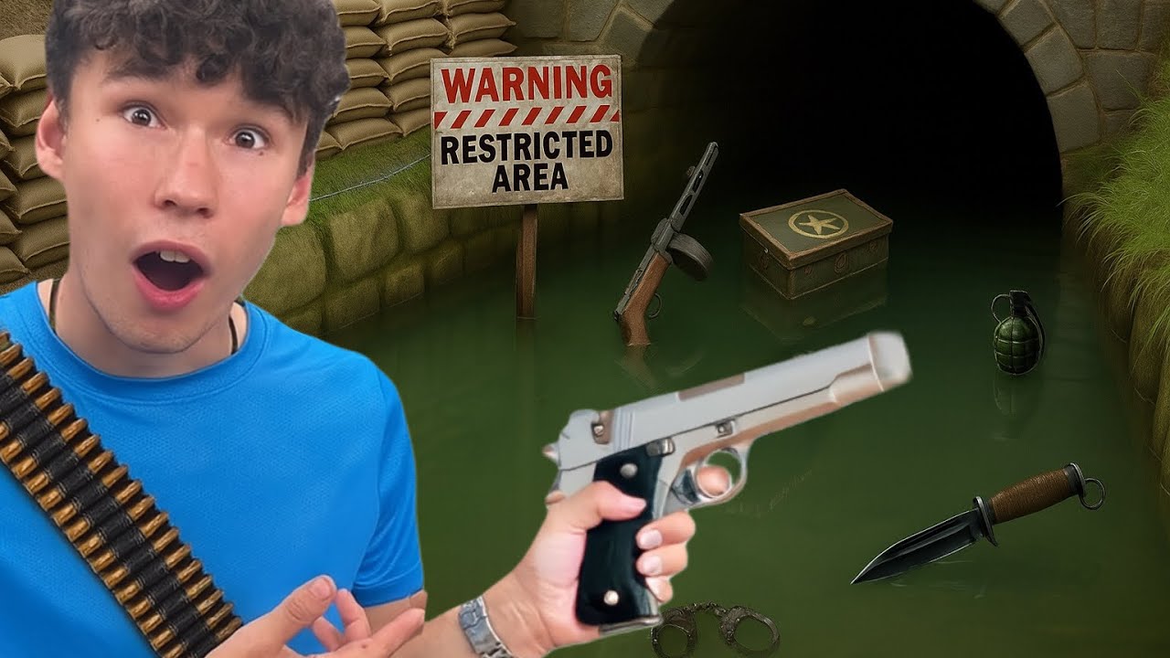 I Found Deadly Military Weapons in My Cities Sewer!