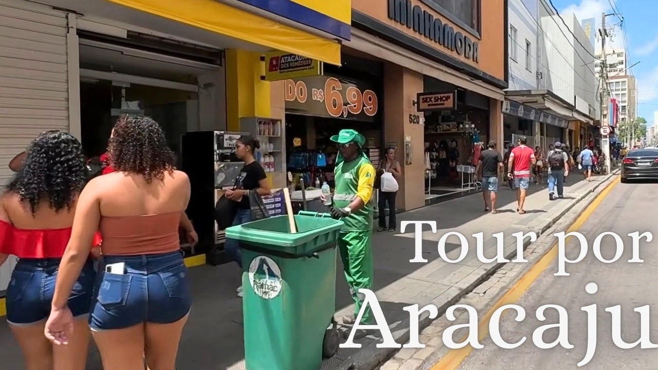 Tour em Aracaju Sergipe Da Ponte at&eacute; o Centro  Vista espetacular