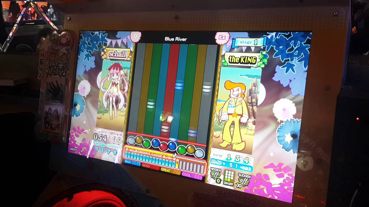 [pop'n music eclale]Blue River EX Clear