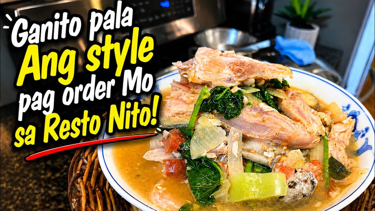 Itago nyo maintenance nyo! Pinangat sa Salmon Head sa lemon ulam natin today!