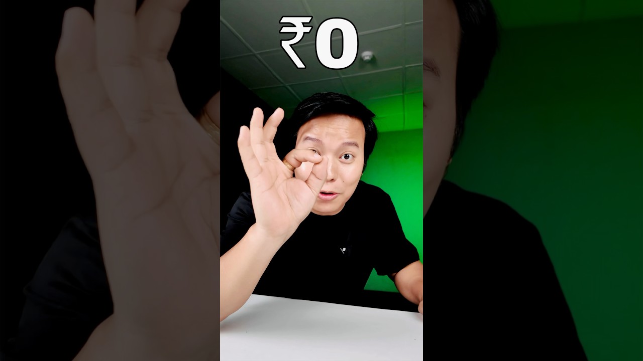 17,000 की चीज़ 0 रुपए में - FREE FREE 🤯 #Shorts #ManojSaru