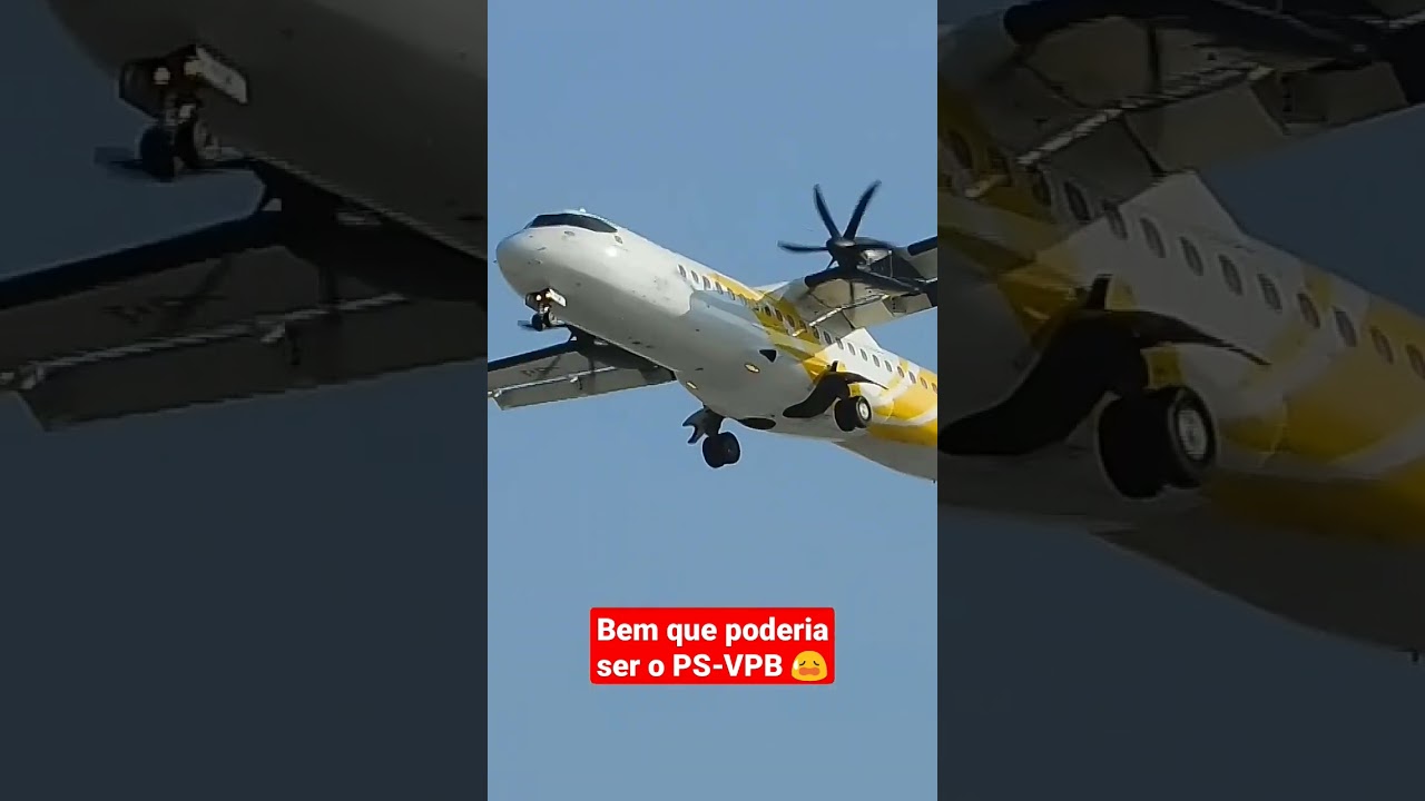 ATR da Voepass PP-PTQ em aproximação para pouso