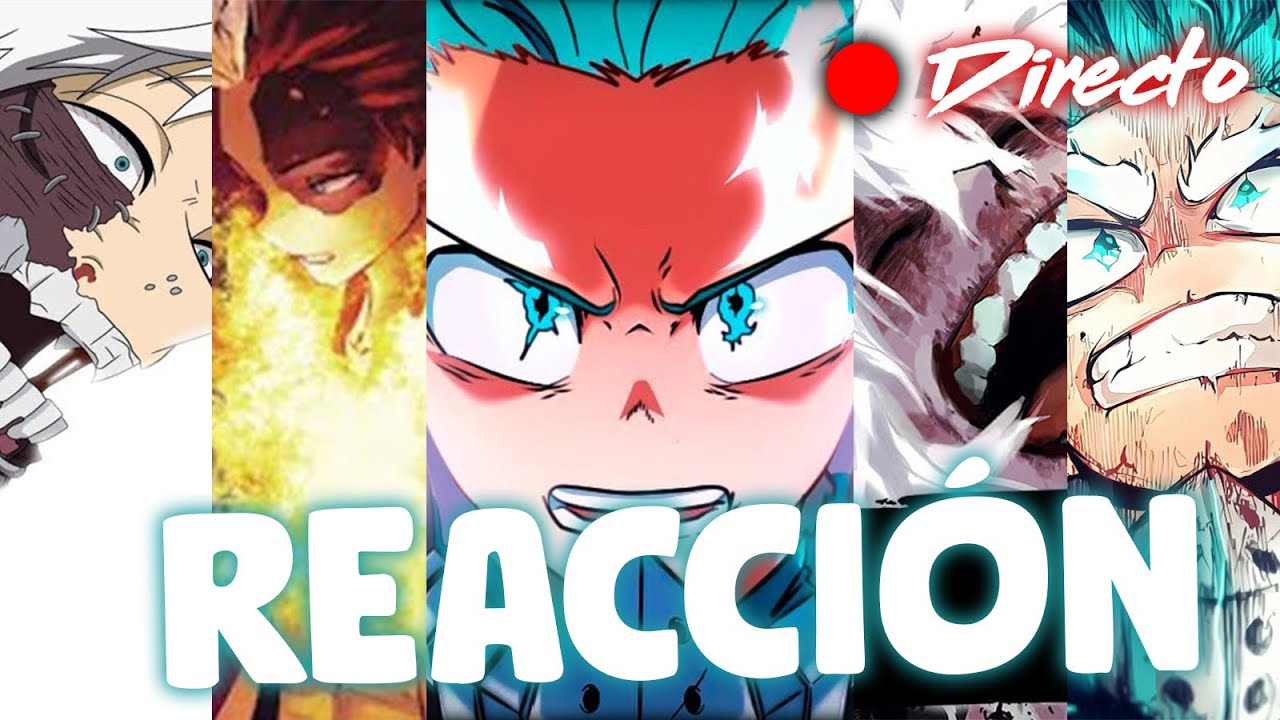 MIDORIYA, SHOTO vs DABI y DEKU vs SHIGARAKI || Nozi y NahuLyon || REACCIÓN *directo* - Its Aileon