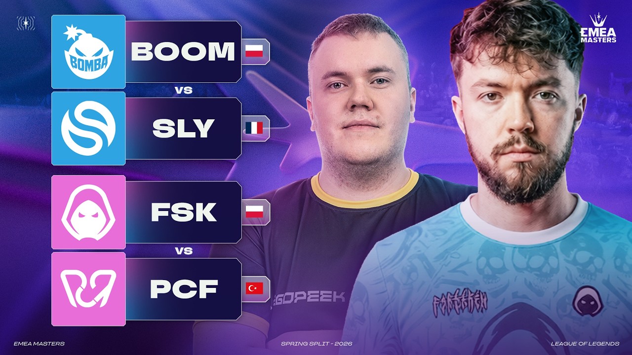 🔴Bomba Team vs Solary🔴Forsaken vs PCIFIC Esports🔴MAIN STAGE EMEA MASTERS SPRING🔴