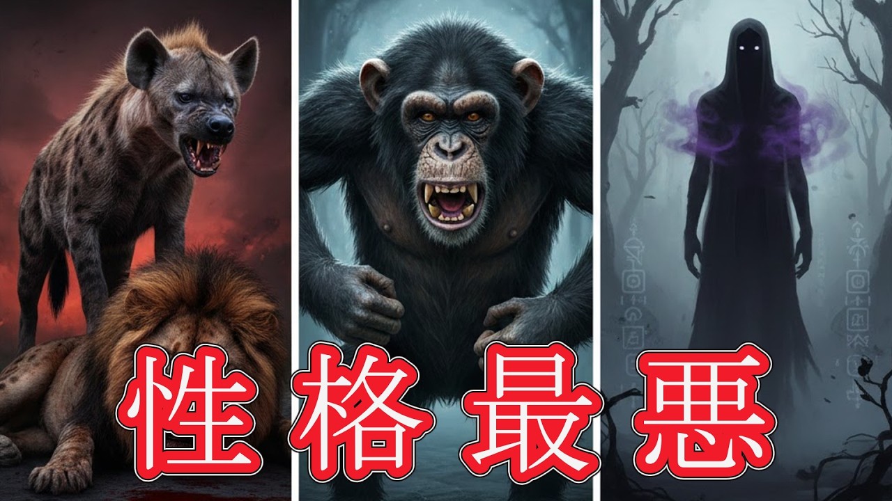 地球で最も性格が悪い生き物を知っていますか？