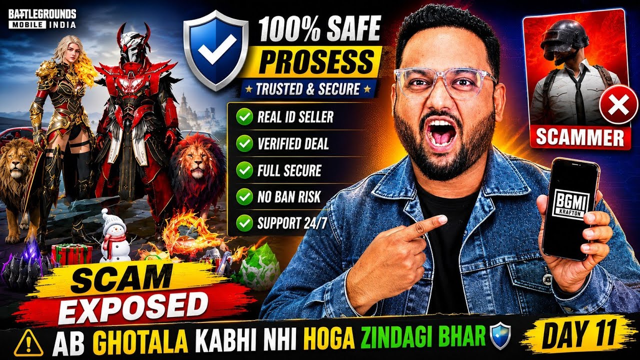 How I Got Scammed By The Biggest BGMI Account Seller | Trusted BGMI ID Seller | BGMI Account Sale...