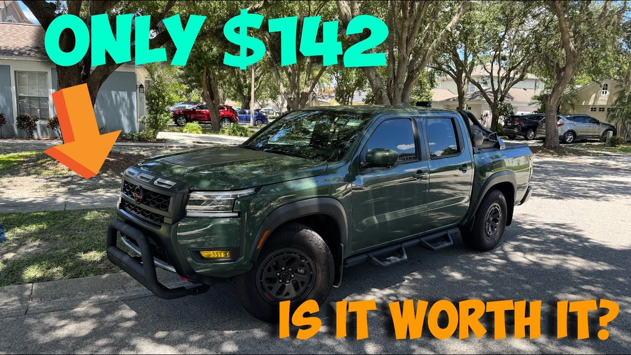 Installing Hecasa Bull Bar on my 2025 Nissan Frontier Pro x. Amazons cheapest option $142