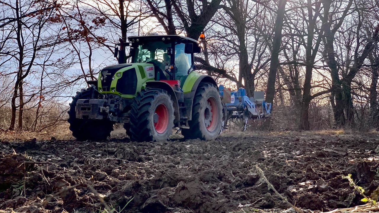 Claas Axion 840 💚& Farmet DIGGER 3