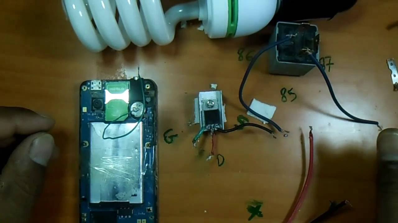 حصري كيفية تشغيل أي جهاز كهربائي بواسطة الهاتف  How to run the pump by phone