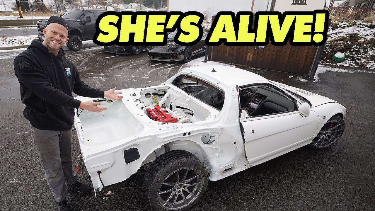 BUILDING A K-SWAP HONDA NSX!