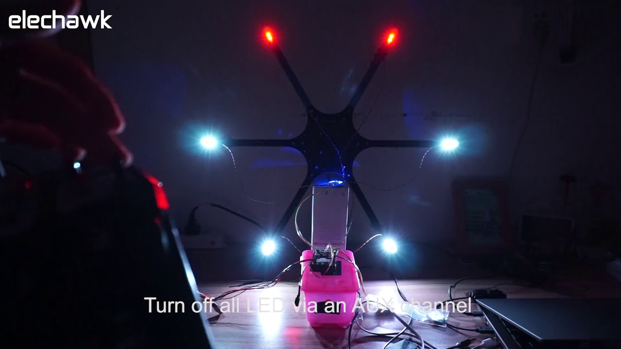 Mavlink LED Controller v2.0 Pixhawk APM external RGB LED for ardupilot and PX4