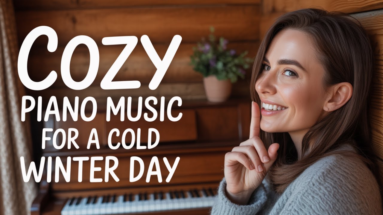 Cozy Piano Music for a Cold Winter Day ❄️ | Warm & Relaxing