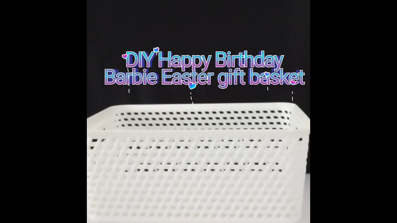 🎀DIY: Happy Birthday Barbies Easter Gift Basket | Includes Barbies, Candy, Bike, and More! 🐣🚲🎉