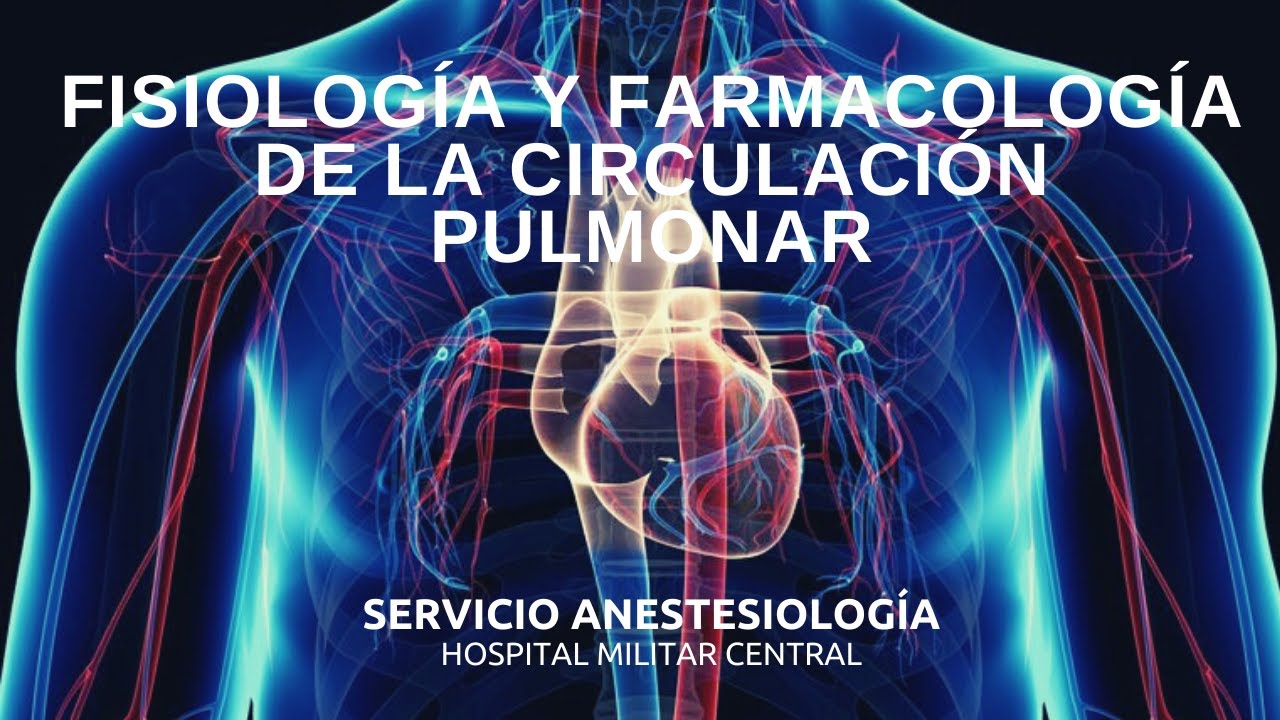 FISIOLOGÍA Y FARMACOLOGÍA CIRCULACIÓN PULMONAR