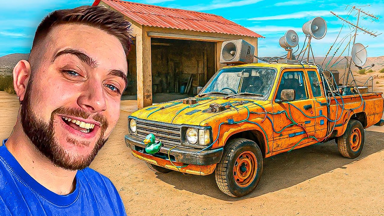 Construí MI PROPIO COCHE en el DESIERTO!