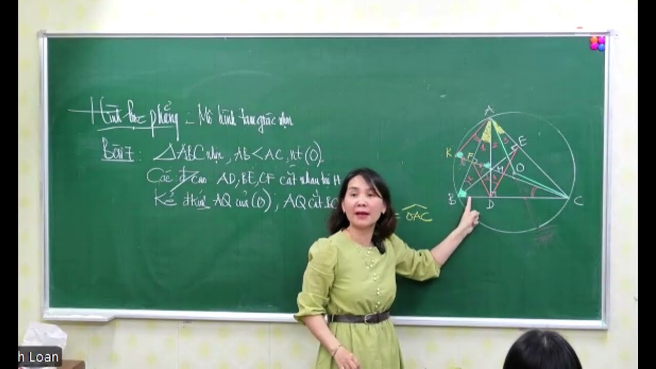Chứng minh góc bằng góc ( 2 phương án)- Mô hình tam giác nhọn- Hình 9 vào 10