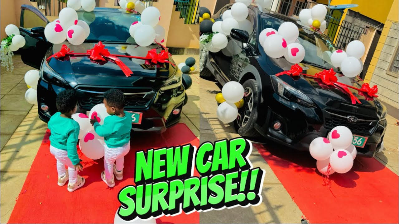 Our Twins Adorable Reaction to our New Car😍