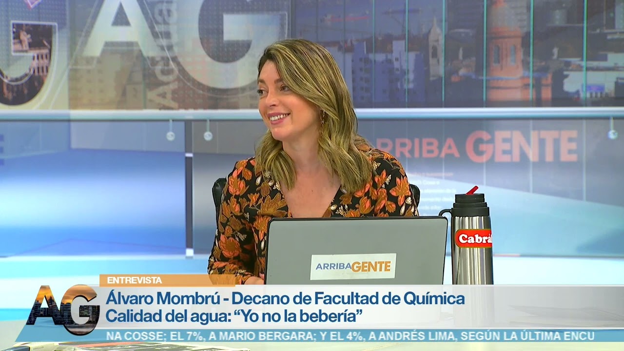 Entrevista – Calidad del agua de OSE según Facultad de Química / Álvaro Mombrú – Decano