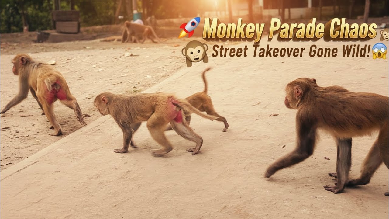 31 Dec 2025 | Monkeys Parade Chaos || 🐒🙊 