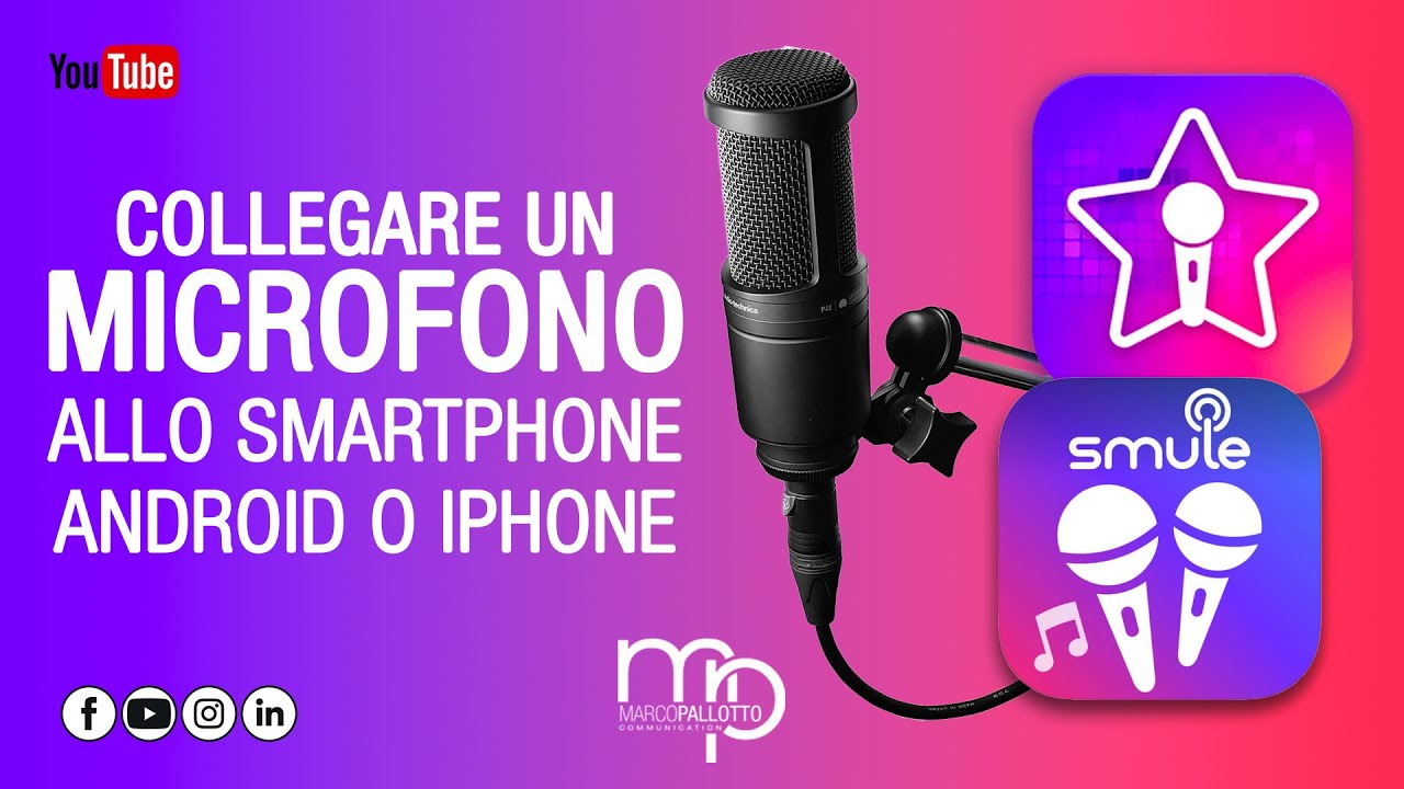 Come collegare un microfono esterno al proprio smartphone per Starmaker e Smule