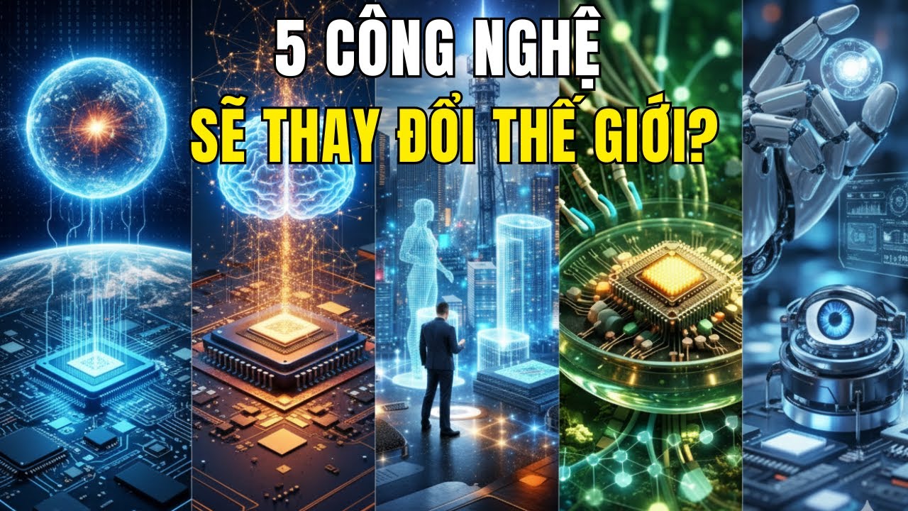 5 Công Nghệ Đỉnh Cao Đang Định Hình Thế Giới 2030 – Bạn Đã Sẵn Sàng Chưa?