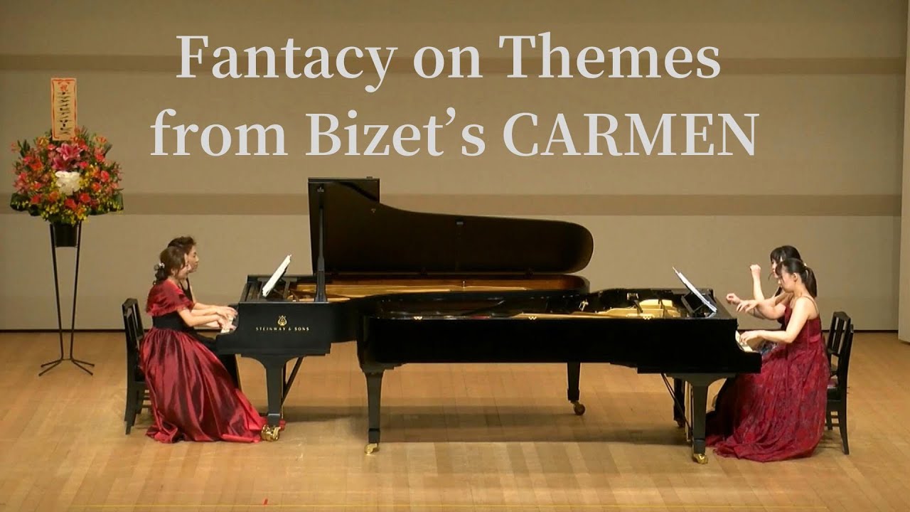 2024 リトルピアノスプリングコンサート　講師演奏　2台８手連弾　「カルメン」の主題による幻想曲　Fantasy on Themes from Bizet’s CARMEN (Wilberg)
