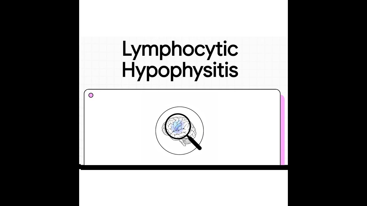 Lymphocytic Hypophysitis Explained | A High-Yield Clinical Deep Dive for Trainees & Clinicians