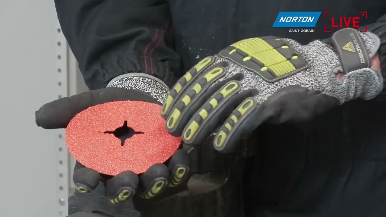 Norton Live: How to remove scale from metal with an angle grinder
